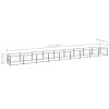 Dog Kennel Black 96.9 ft² Steel